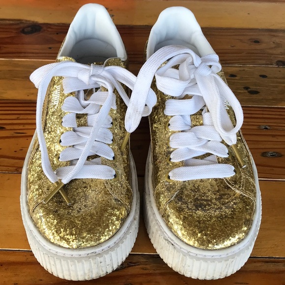 puma platform glitter puma platform glitter